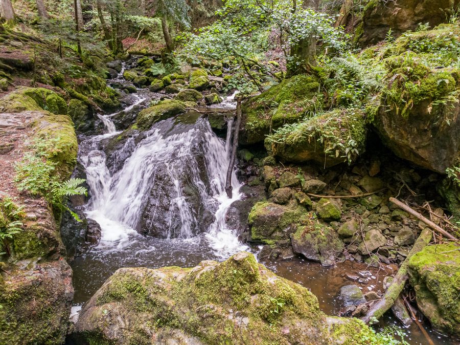 Grande cascata nella Ravennaschlucht