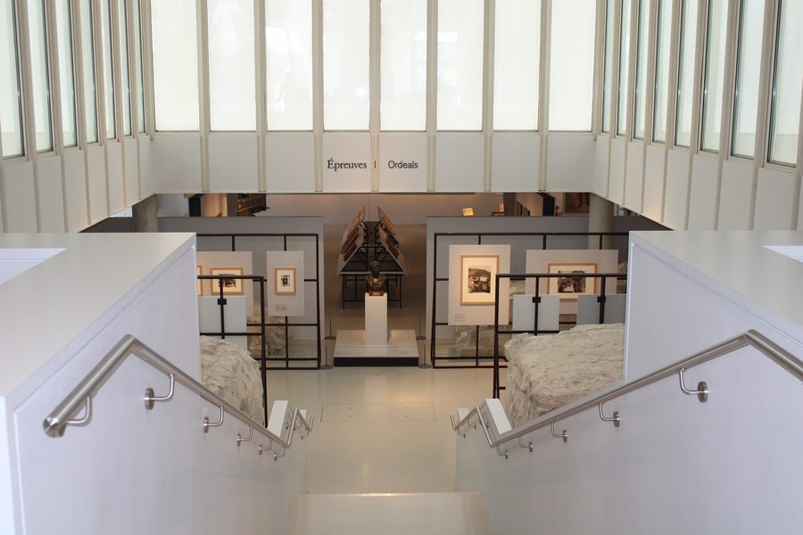 Interno del museo nel Château de Blérancourt