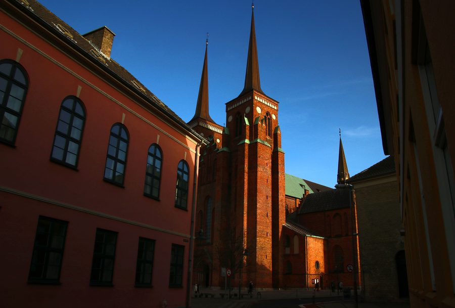 Roskilde Domkirche in Roskilde auf Seeland