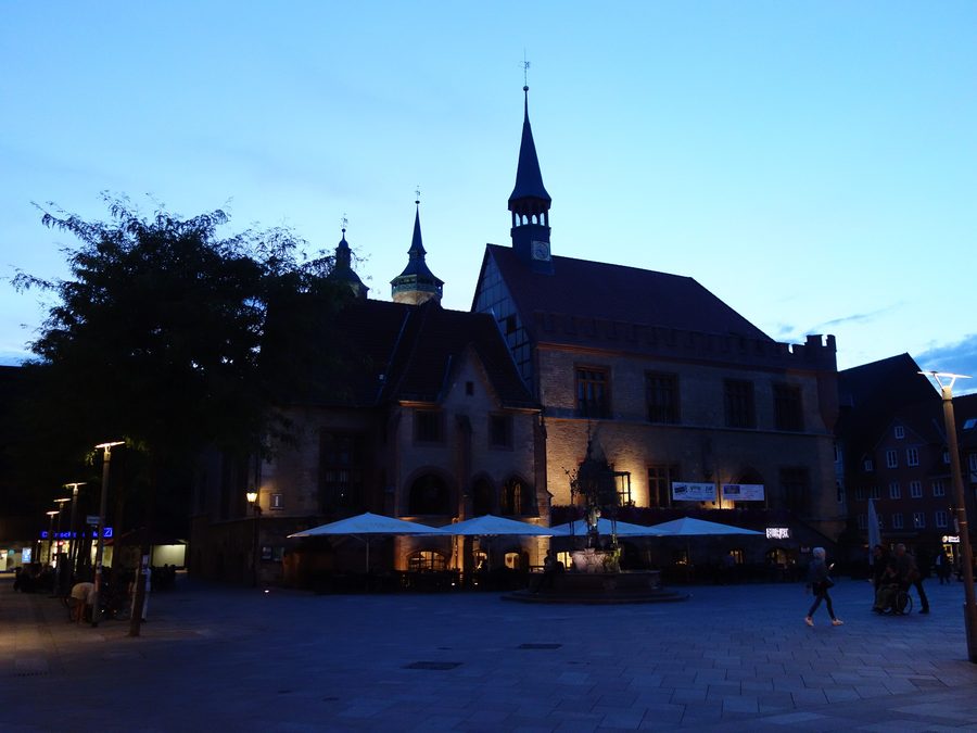 Historisches Altes Rathaus am Marktplatz in Göttingen