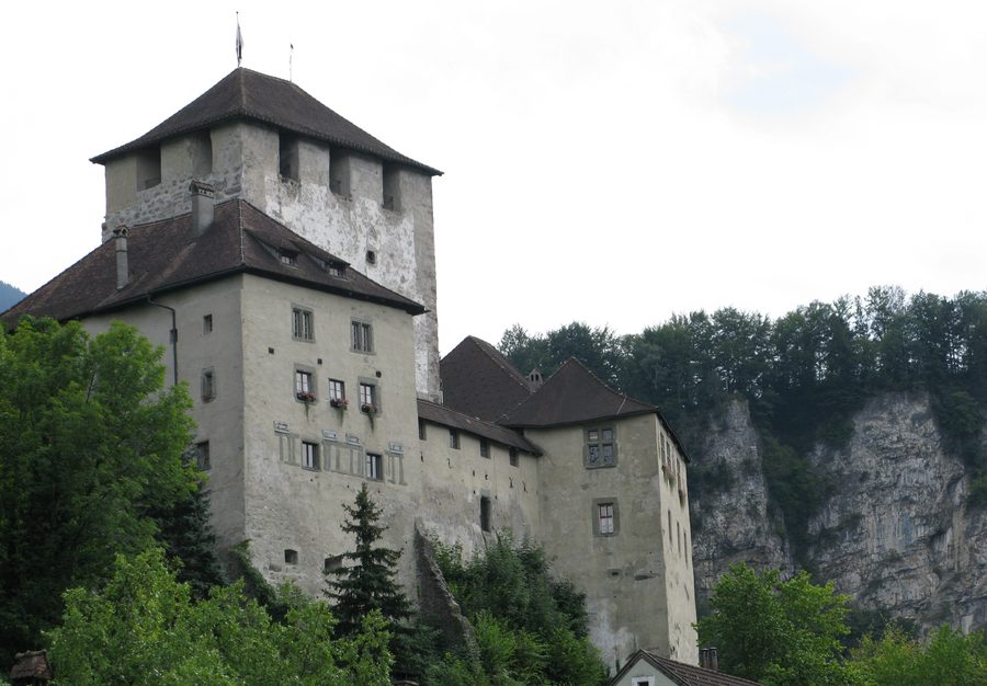 Castello medievale Schattenburg a Feldkirch, Vorarlberg