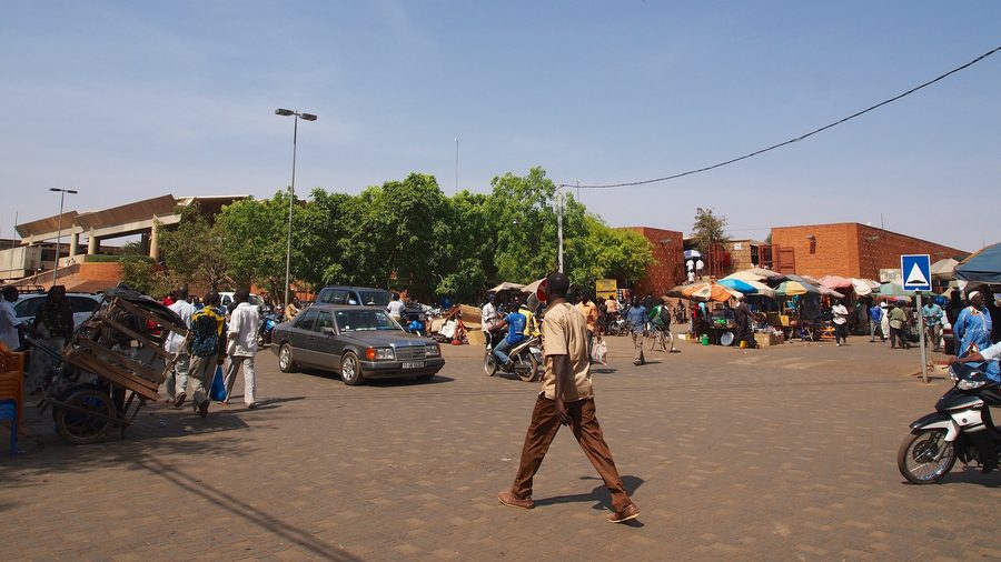 Scena urbana a Ouagadougou