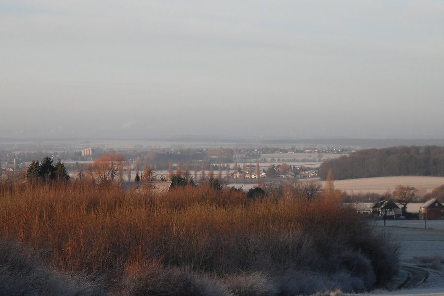 Blick vom Elm über das westliche Vorland in Niedersachsen