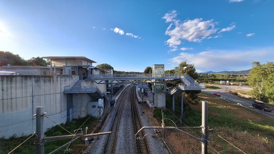Stazione della Colònia Güell a Santa Coloma de Cervelló