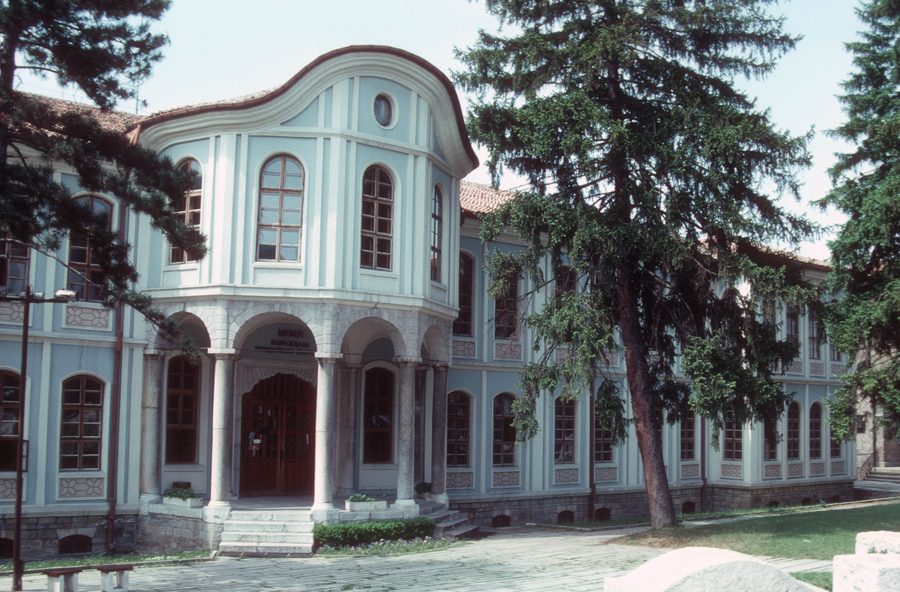 Casa storica in stile della rinascenza nazionale bulgara nel centro storico di Veliko Tarnovo