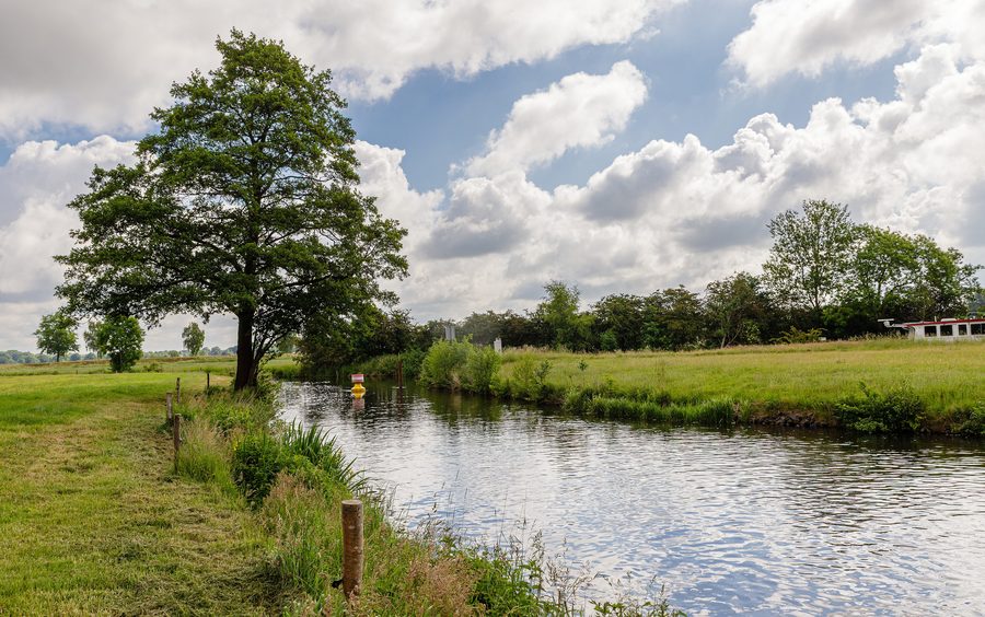 Paesaggio protetto aperto nel distretto di Lüneburg