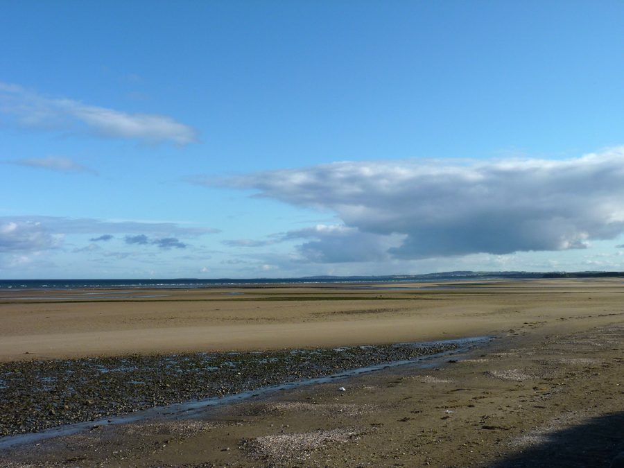 Spiaggia di Laytown sulla costa della contea di Meath