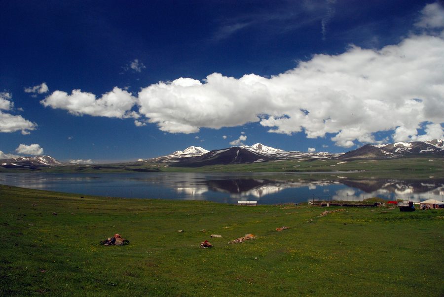 Lago Paravani nell’altopiano del Javakheti