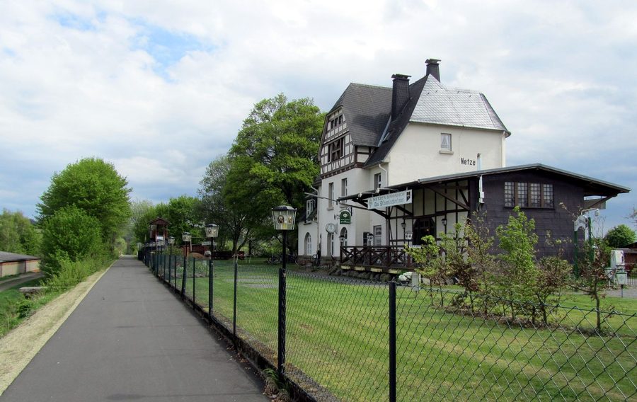 Ehemaliger Bahnhof Netze am Ederseebahn-Radweg