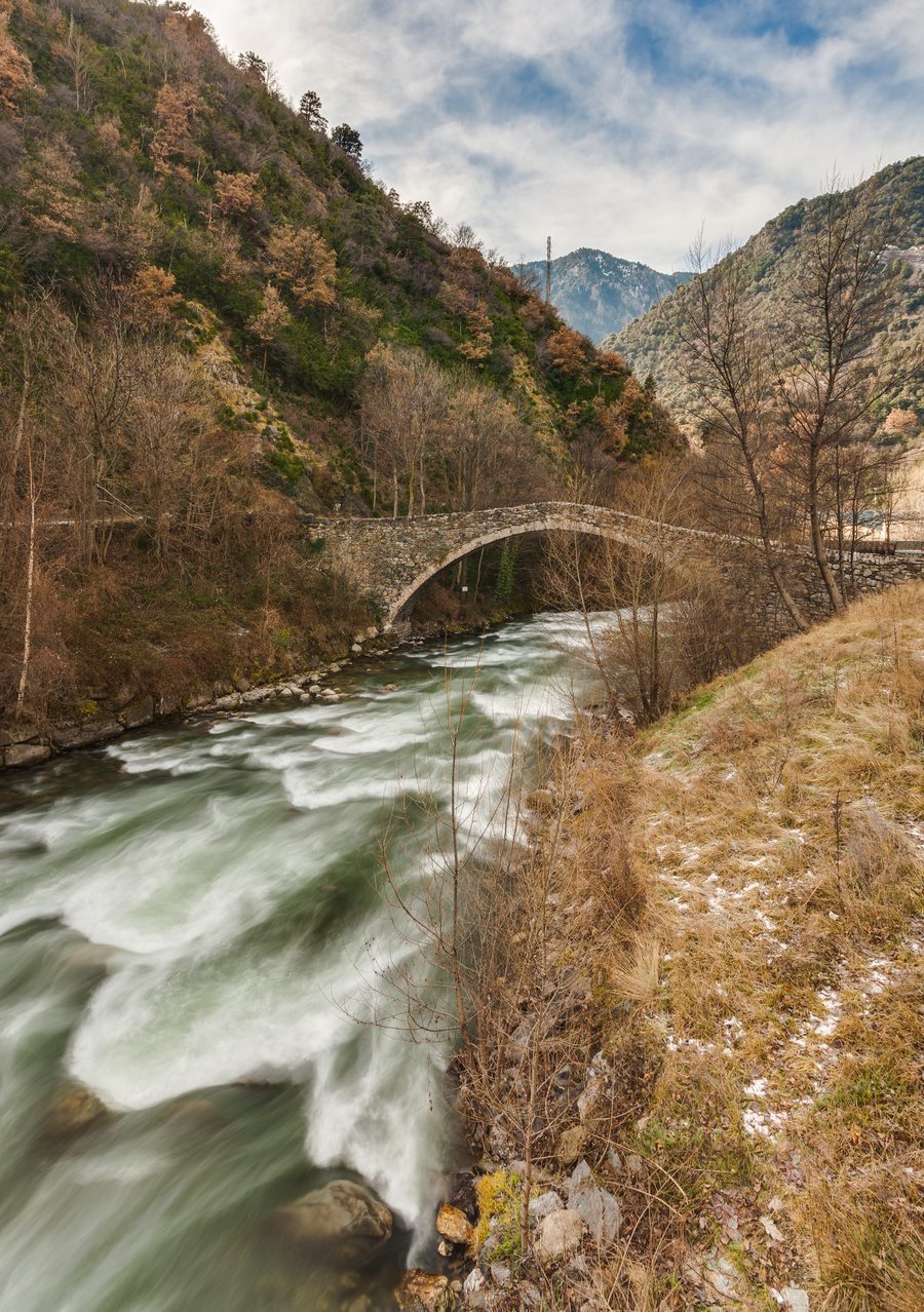 Ponte storico de la Margineda a Santa Coloma d’Andorra