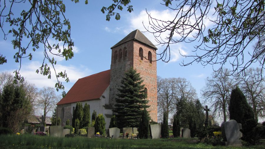 Chiesa del villaggio di Beggerow