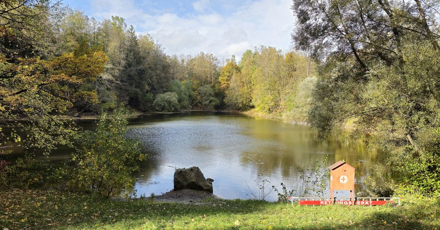 Gewässer in der Aubinger Lohe bei Lochhausen