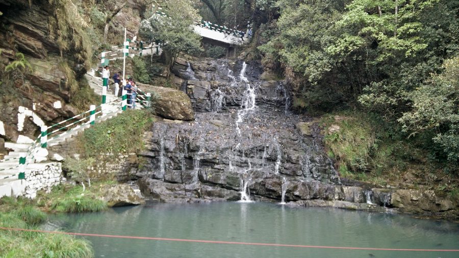 Elephant Falls presso Shillong nel Meghalaya
