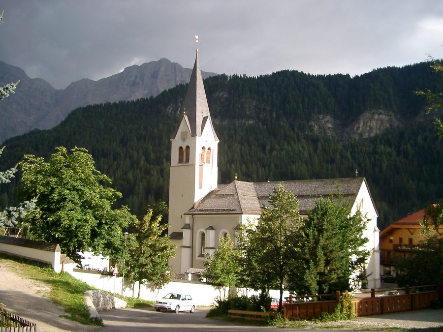 Church of La Val, South Tyrol, Italy