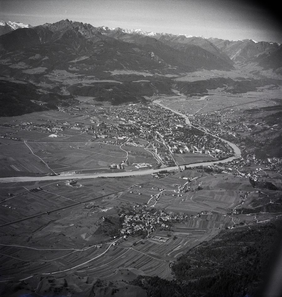 Alpine Berglandschaft mit den Kalkkögeln bei Axams