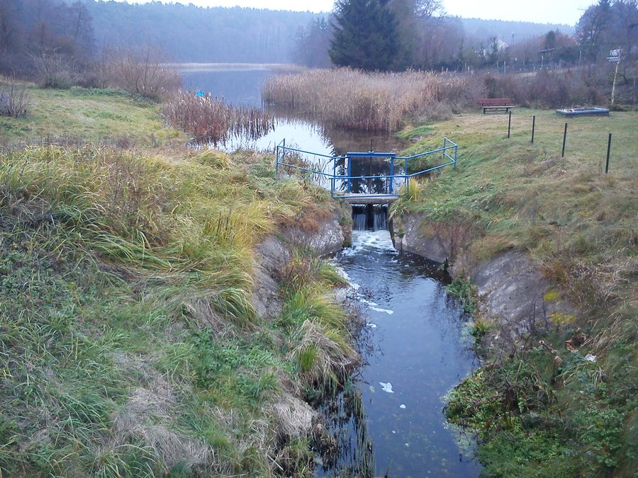 Fiume Trojanka a Głęboczek