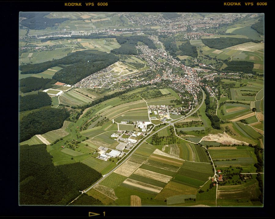 Luftbild von Albershausen