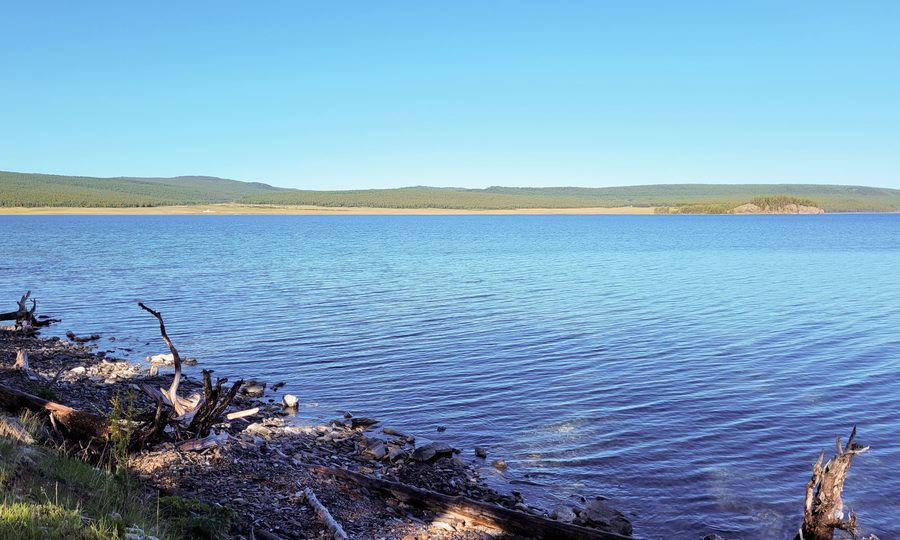 Lake Khövsgöl in der Mongolei