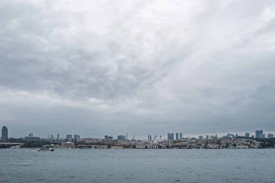 Skyline di Istanbul nella regione di Marmara