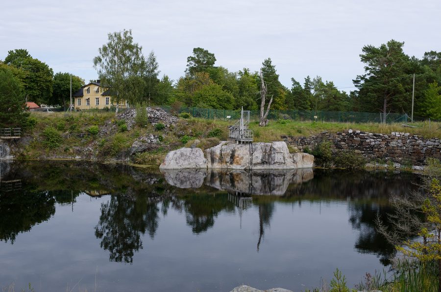 Miniera storica di ferro Nyköpingsgruva a Utö