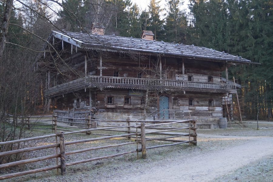 Casa colonica storica nel Museo all’aperto di Salisburgo