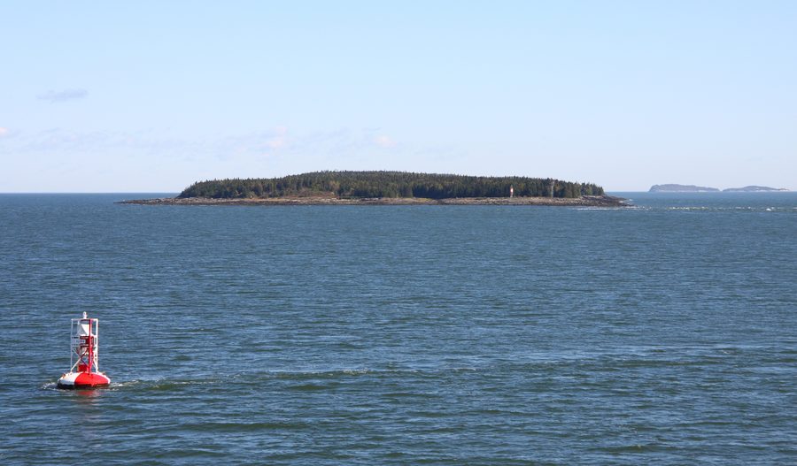 Île-aux-Lièvres sul fiume San Lorenzo vicino a Rivière-Du-Loup