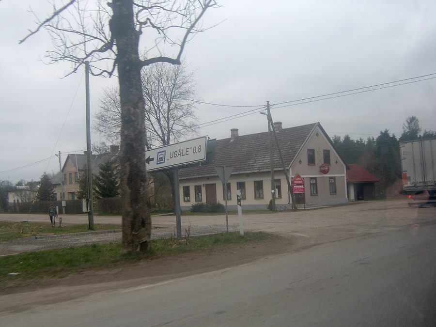Vista di Ugāle, parrocchia di Ugāle, Lettonia