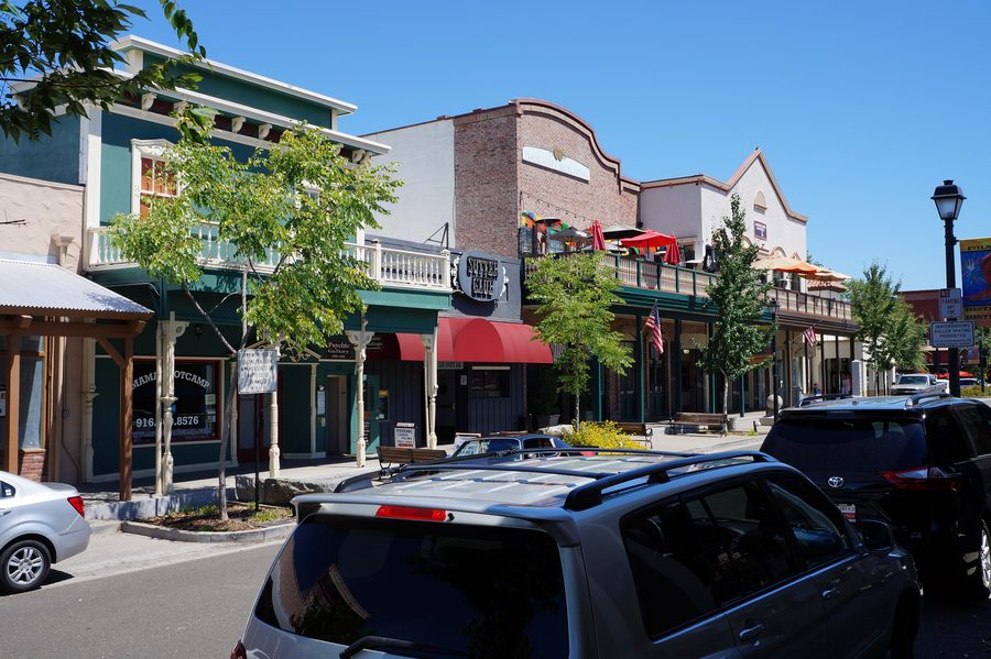Storica Sutter Street a Old Folsom, California