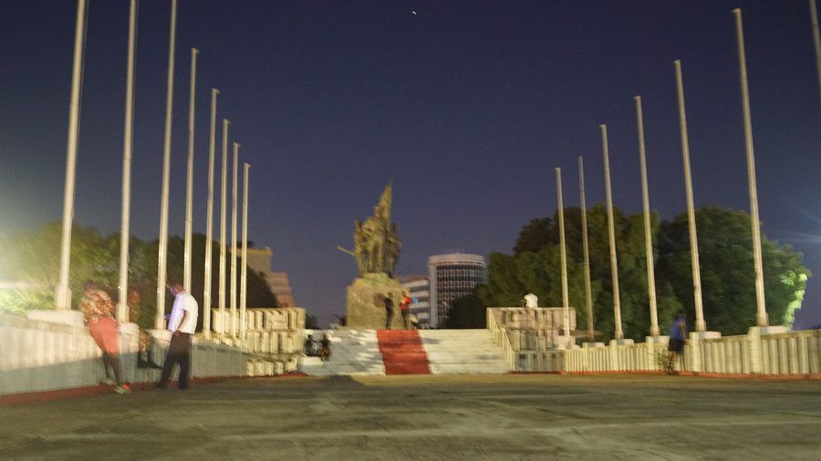 Place du Souvenir in Cotonou, Benin