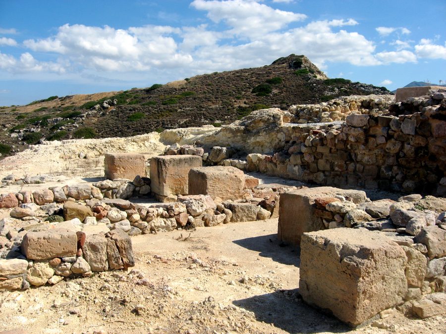 Sito archeologico minoico di Petras a Creta orientale