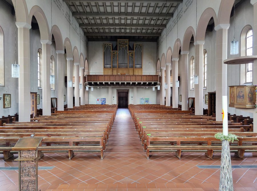 Katholische Pfarrkirche St. Jodokus in Wiesental, Waghäusel