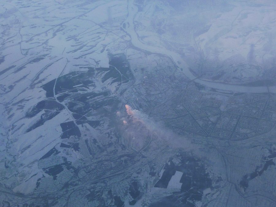 Veduta aerea di Nowokusnezk