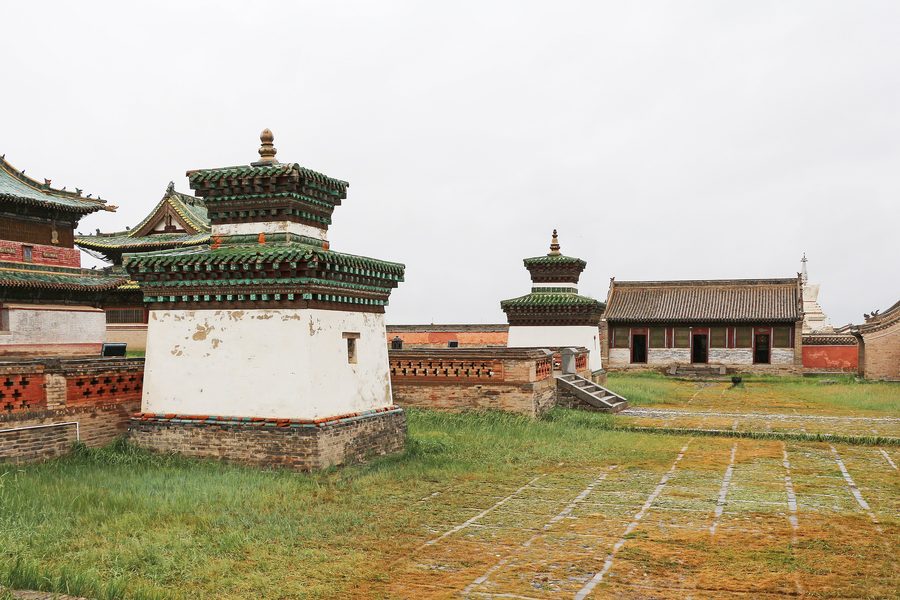Erdene Zuu Monastery in Kharkhorin, Mongolia