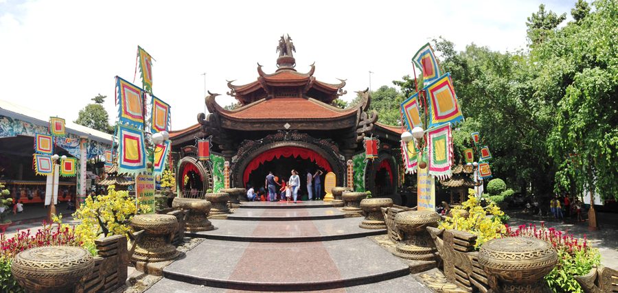 Tempelanlage der Hùng-Könige in Phú Thọ, Vietnam