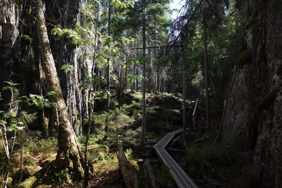Orinoro-Schlucht in der Nähe von Leppävirta