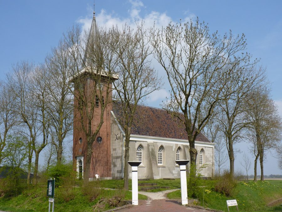Historische Kirche von Saaxumhuizen in Groningen