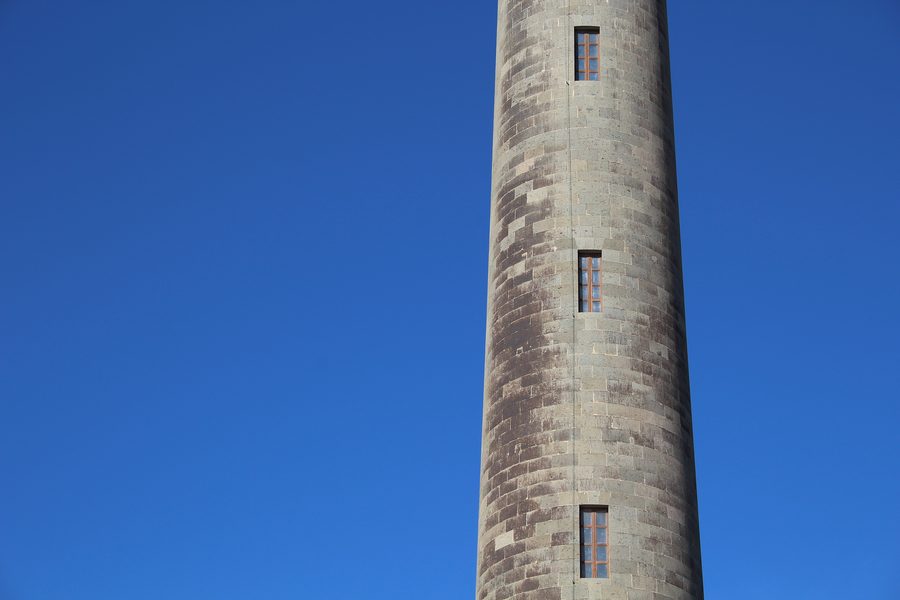 Faro di Maspalomas sulla costa di Gran Canaria