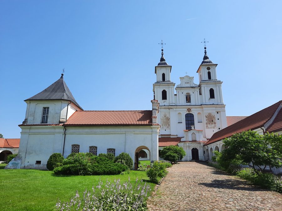 Church of the Virgin Mary and Tytuvėnai Monastery in Tytuvėnai, Lithuania