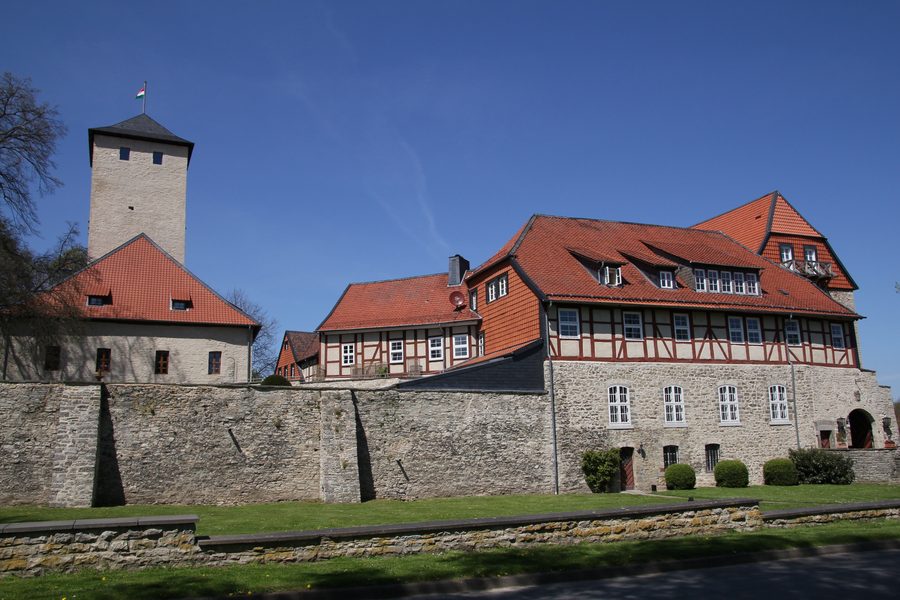 Castello di Warberg nel circondario di Helmstedt