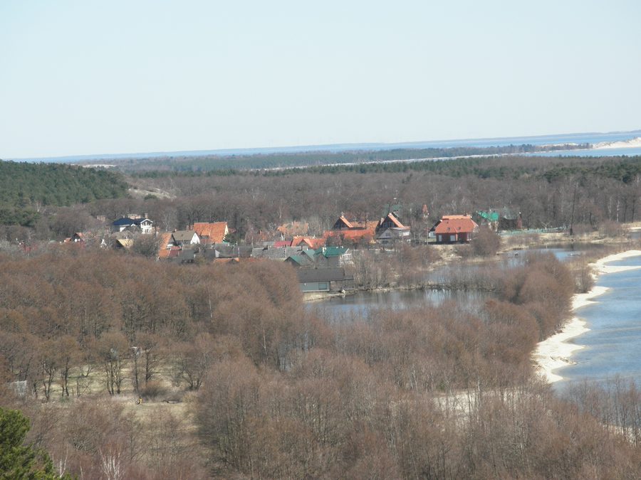 Blick von Süden auf Pillkoppen (Morskoje) in der Oblast Kaliningrad