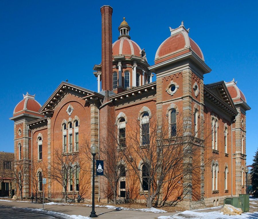 Hastings City Hall, das ehemalige Dakota County Courthouse, in Hastings, Minnesota