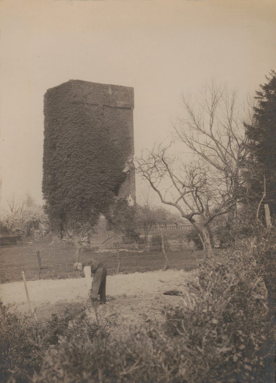 Alter Burgturm in Gangelt im Kreis Geilenkirchen