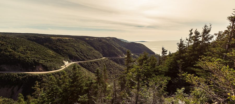 Cabot Trail in Cape Breton