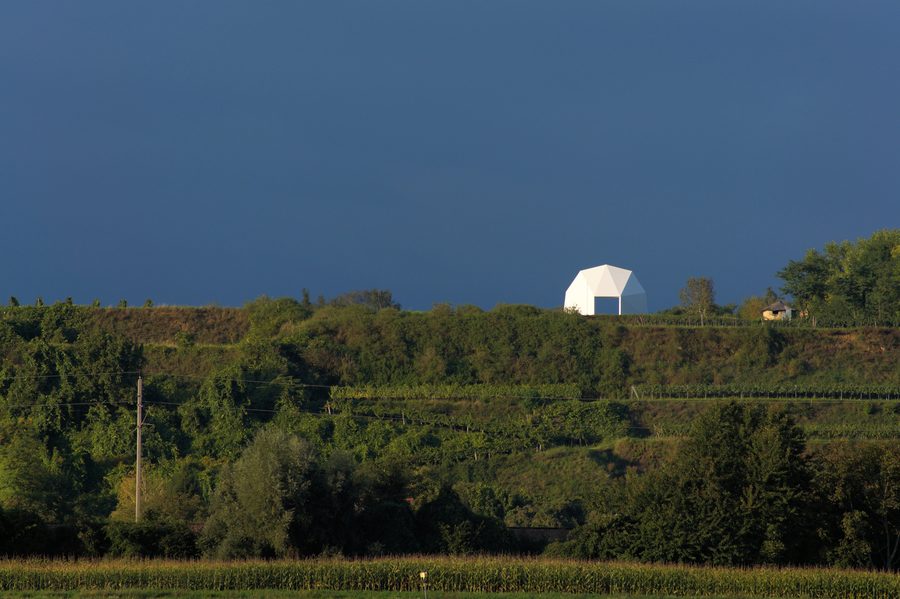 Blick auf die Wagramkante bei Königsbrunn am Wagram