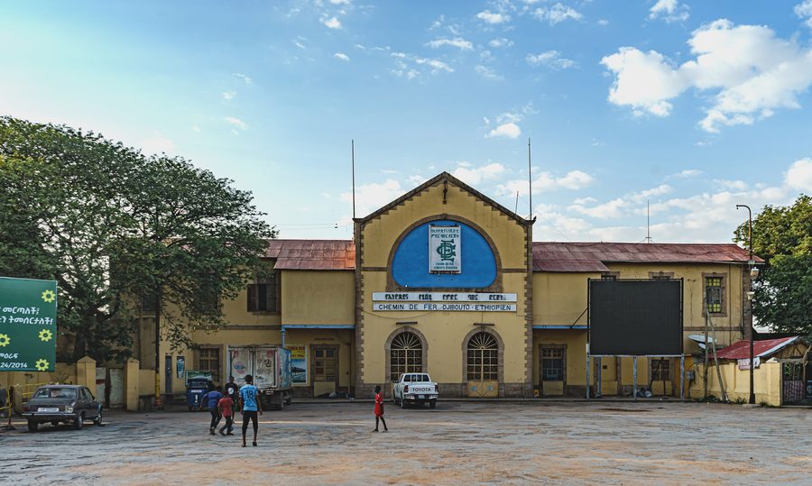 Stazione ferroviaria storica di Dire Dawa in Etiopia