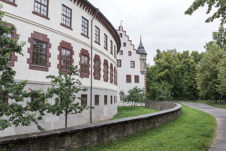 Außenansicht von Schloss Elisabethenburg in Meiningen