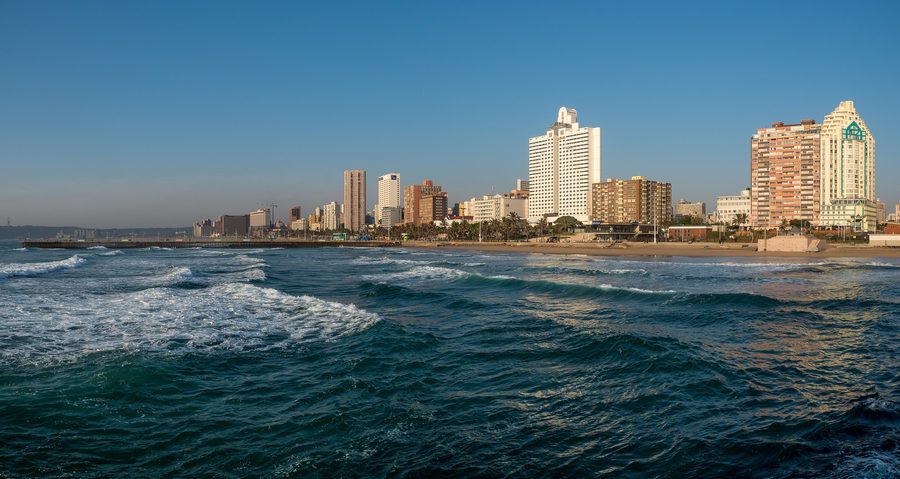 South Beach in Durban, KwaZulu-Natal, Südafrika