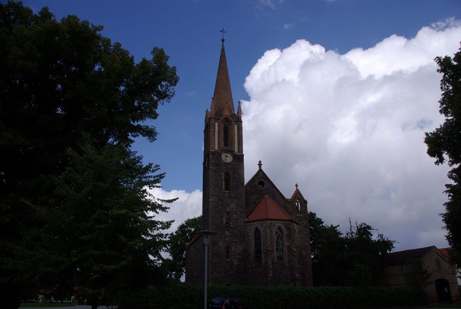 Kirche in Hohensaaten, Bad Freienwalde, Brandenburg