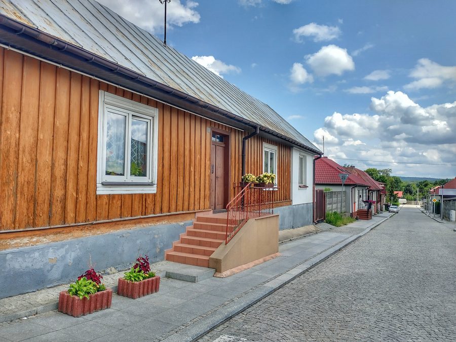 Stadtansicht von Daleszyce in der Woiwodschaft Heiligkreuz