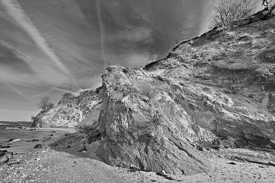 Reddevitzer Höft auf der Insel Rügen mit Boddenlandschaft